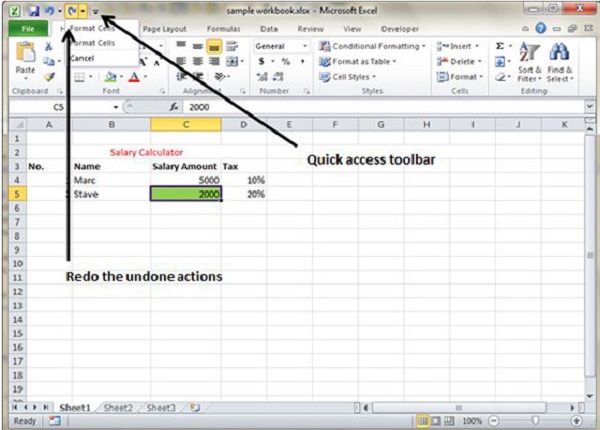 Sử dụng phím tắt quay lại trong Excel dễ dàng nhất