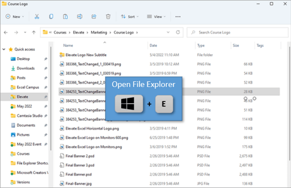 phím tắt hiển thị các thẻ chức năng trong cửa sổ file explorer1